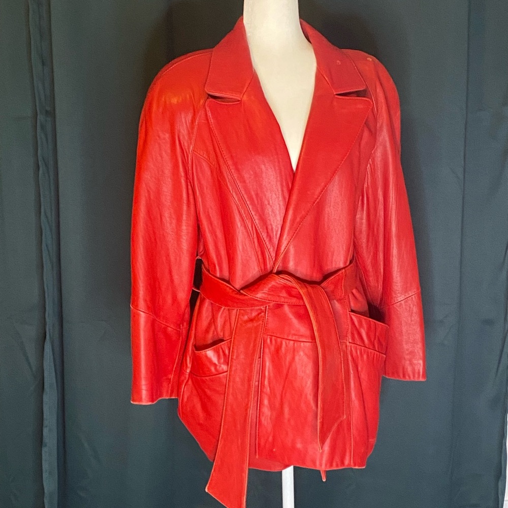 Vintage Genuine Leather Jacket
